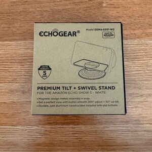 Echogear Echo Show 5 White Stand